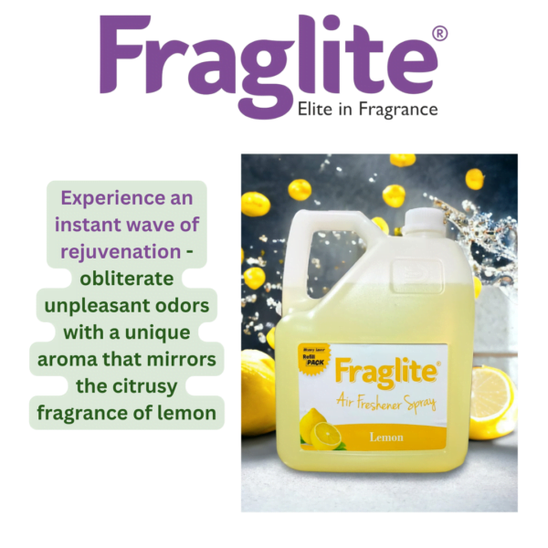 Lemon spray air freshener