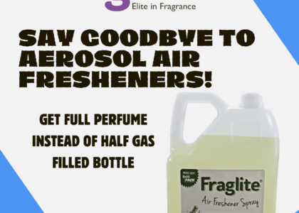 Spray air freshener