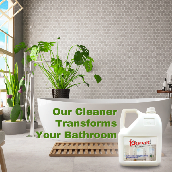 Bathroom tub and tile cleaner concentrate