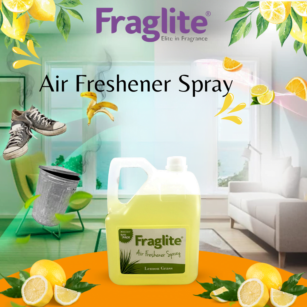 Fraglite Lemon grass-Liquid spray-air-freshener