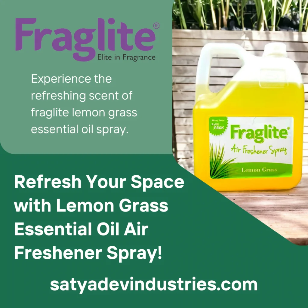 Fraglite refillable liquid Spray Air Fresheners