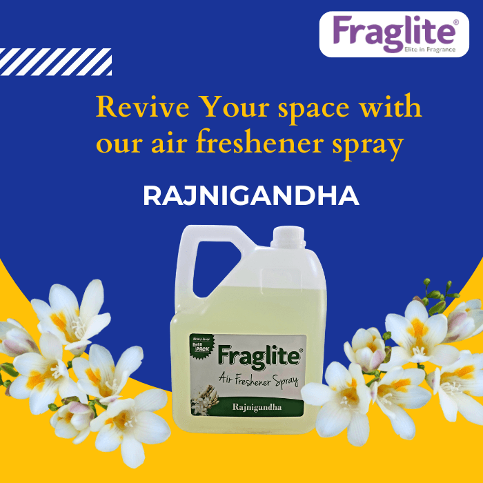 IMAGE OF FRAGLITE RAJNIGANDHA AIR FRESHENER - BULK AIR FRESHENER FOR RESTAURANTS