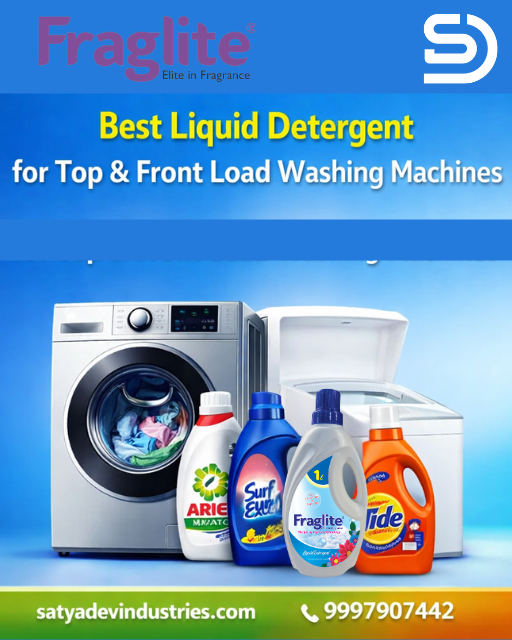 Best liquid detergent for top and front load washing machines  And hand wash 