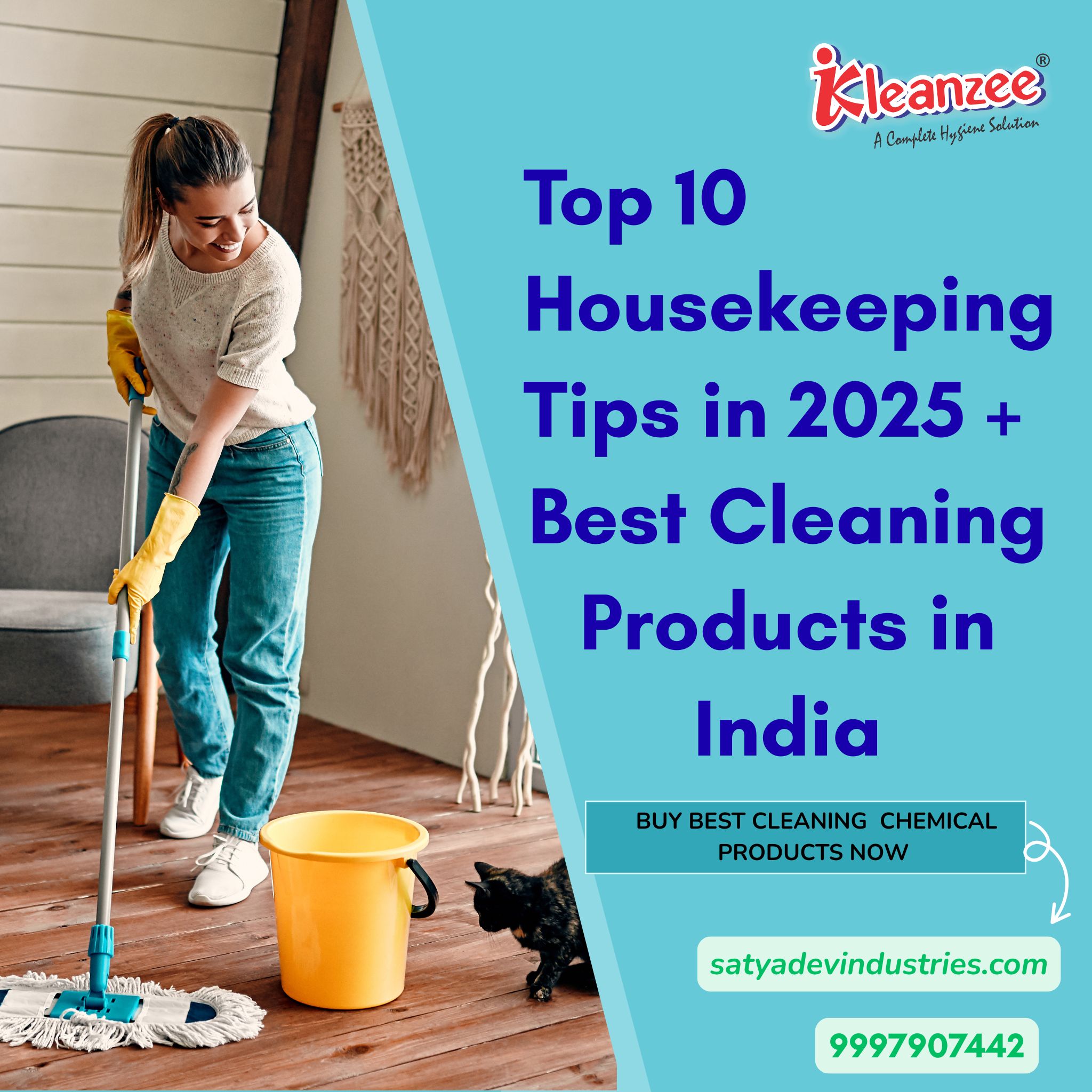 Housekeeping Tips in 2025 + Best Cleaning Products in India