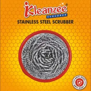 Steel Scrubber – Pure Stainless Scourer | 14g Heavy-Duty Pot Scrubber