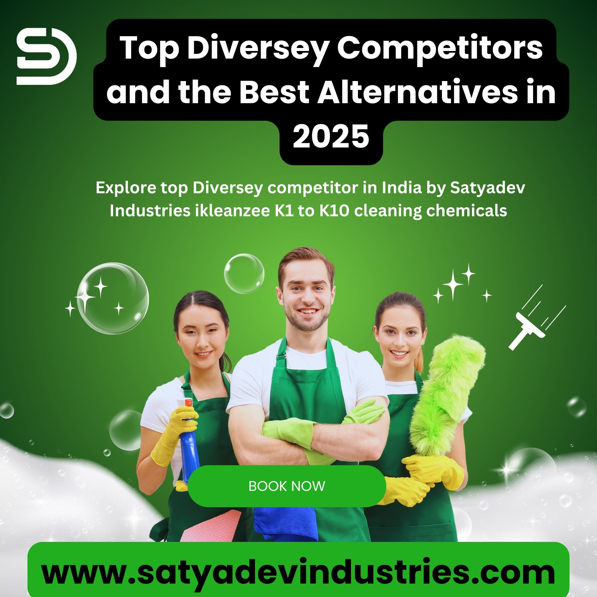 Top Diversey Competitors and the Best Alternatives in 2025