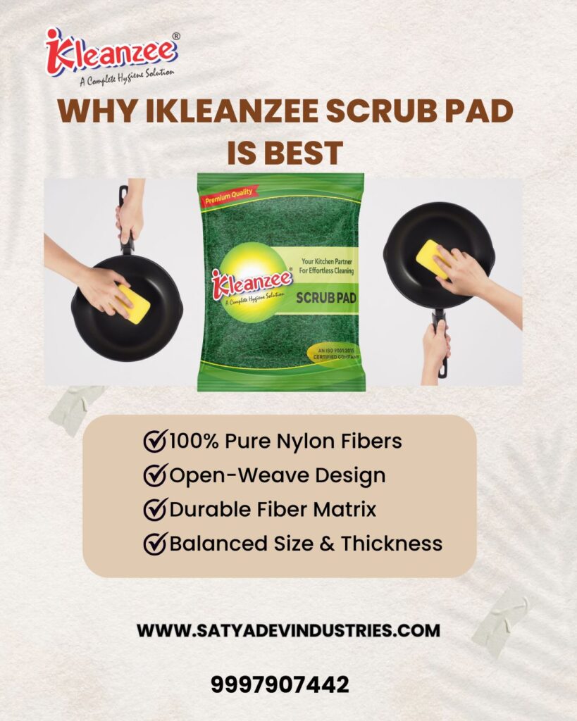 Why iKleanzee  is the Best Scrub Pad