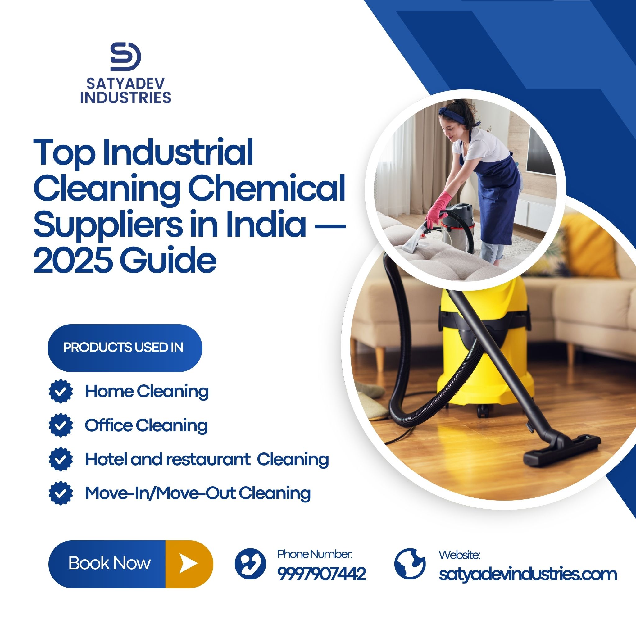 Industrial Cleaning Chemicals Suppliers in India — 2025