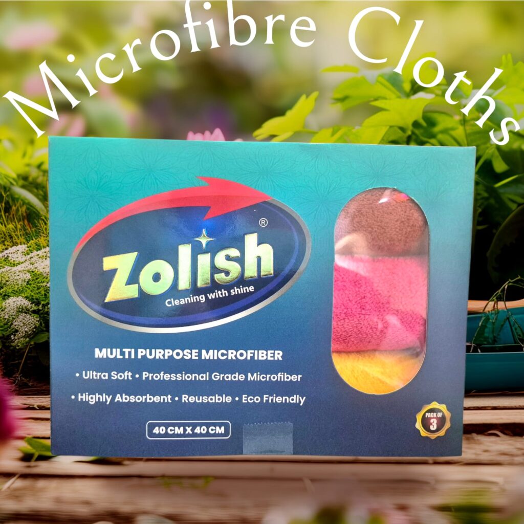 best microfiber cleaning cloths in India is Zolish