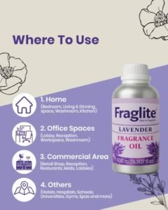 where to use aroma oil