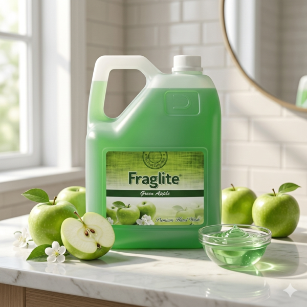 FRAGLITE LIQUID SOAP 5Ltr ( Handwash ) Green apple