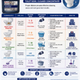 K6 toilet cleaner concentrate - Dilution Guide Usage Guide