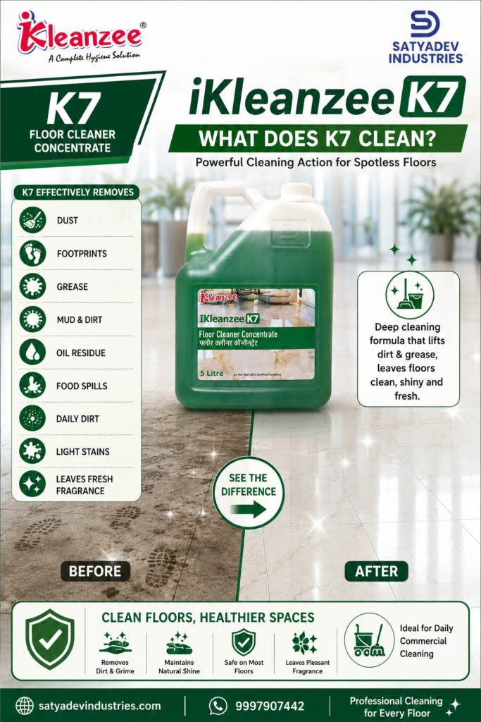 What Does K7 floor cleaner concentrate Clean