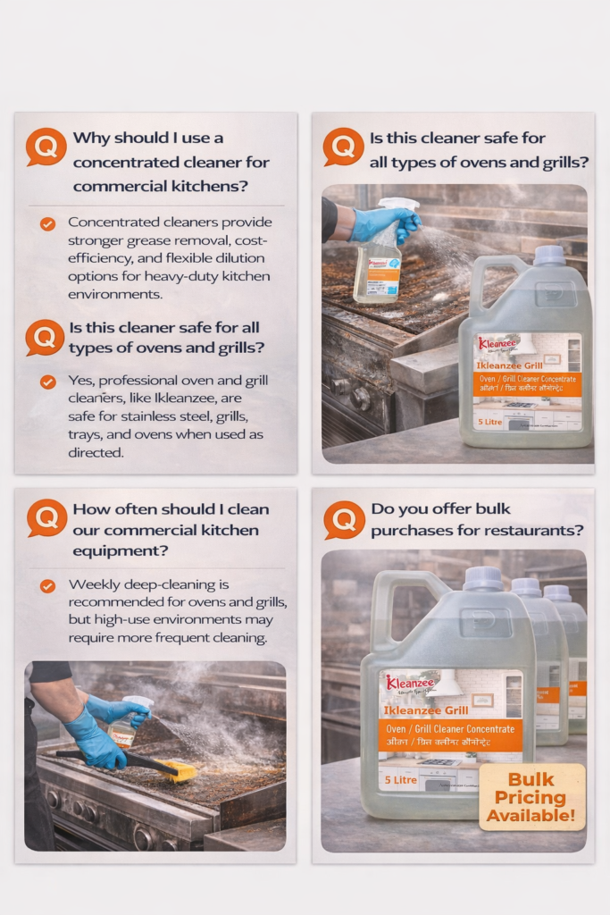 Frequently Asked Questions On Oven and Grill Cleaner 
