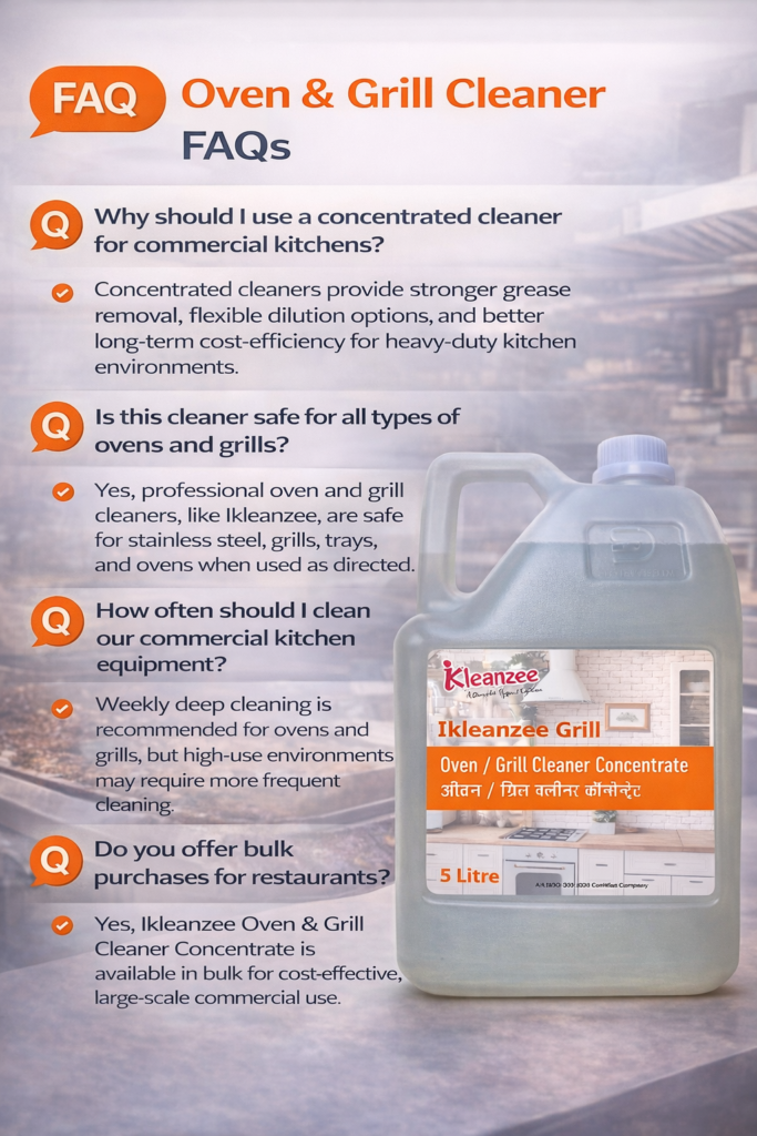 Frequently Asked Questions On Oven and Grill Cleaner 