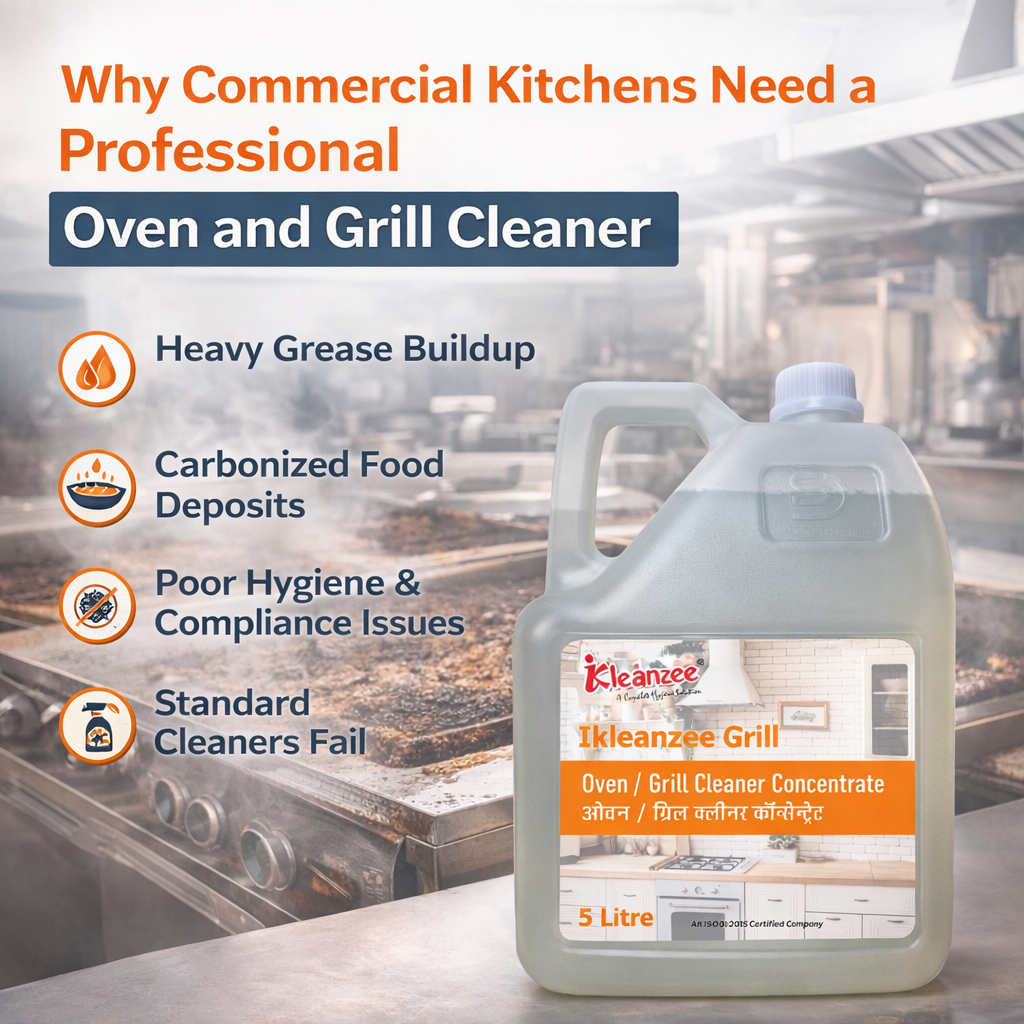 Why Commercial Kitchens Need a Professional Oven and Grill Cleaner