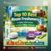 Top 10 best room fresheners in India based on usage and format