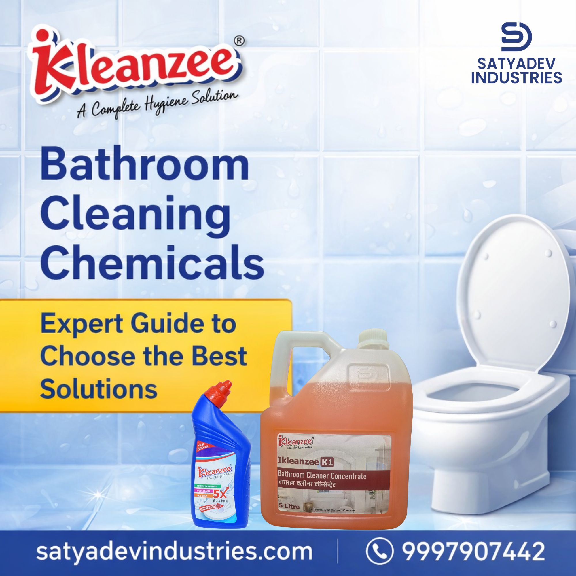best bathroom cleaning chemical for tiles and toilet