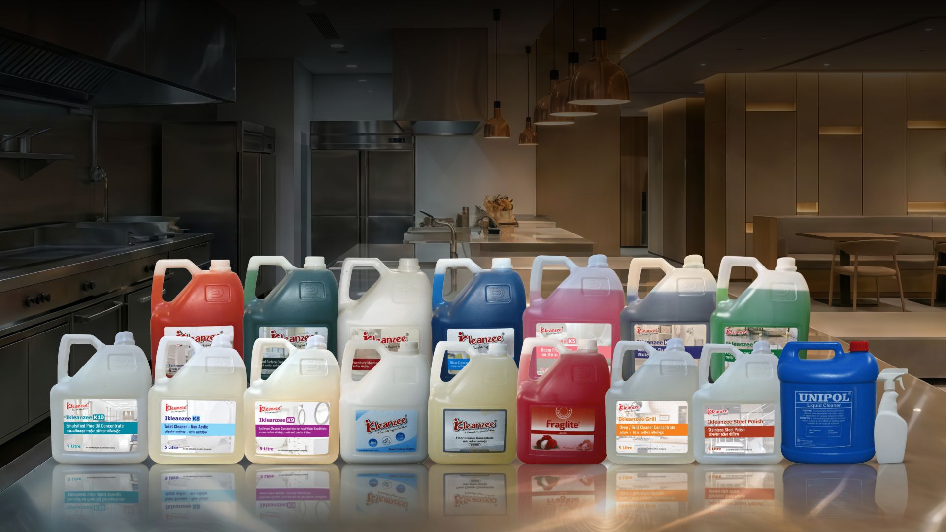 Satyadev Industries iKleanzee cleaning products range
