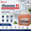 iKleanzee K1 Bathroom Cleaning liquid Concentrate by Satyadev Industries, a professional housekeeping chemical for cleaning bathroom tiles, wash basins, sanitary ware, chrome fittings and commercial washrooms in hotels, hospitals, offices and facility management companies.
