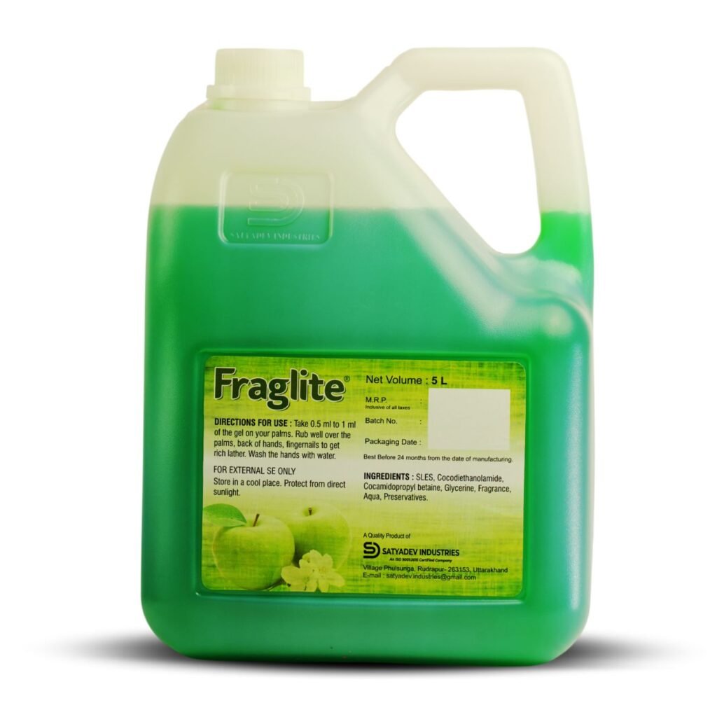 FRAGLITE LIQUID SOAP 5Ltr - Satyadev Industries